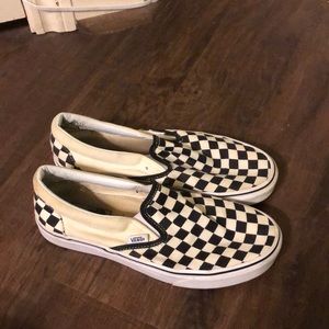 Checkered Vans
